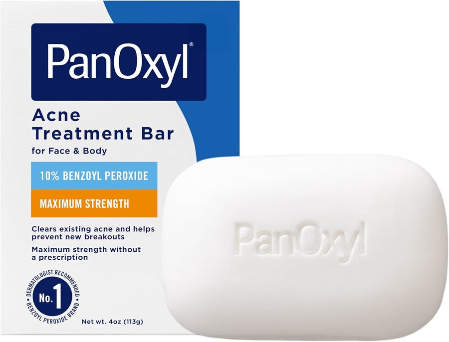 PanOxyl Acne Treatment Bar 10% Benzoyl Peroxide | صابونة بان أوكسيل لعلاج حب الشباب