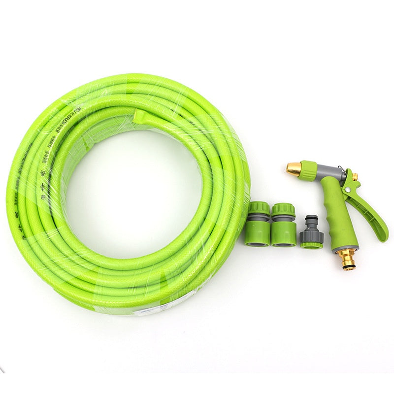 Garden Hose with Spray Nozzle & Accessories | خرطوم مياه للحديقة مع مسدس رش وملحقات