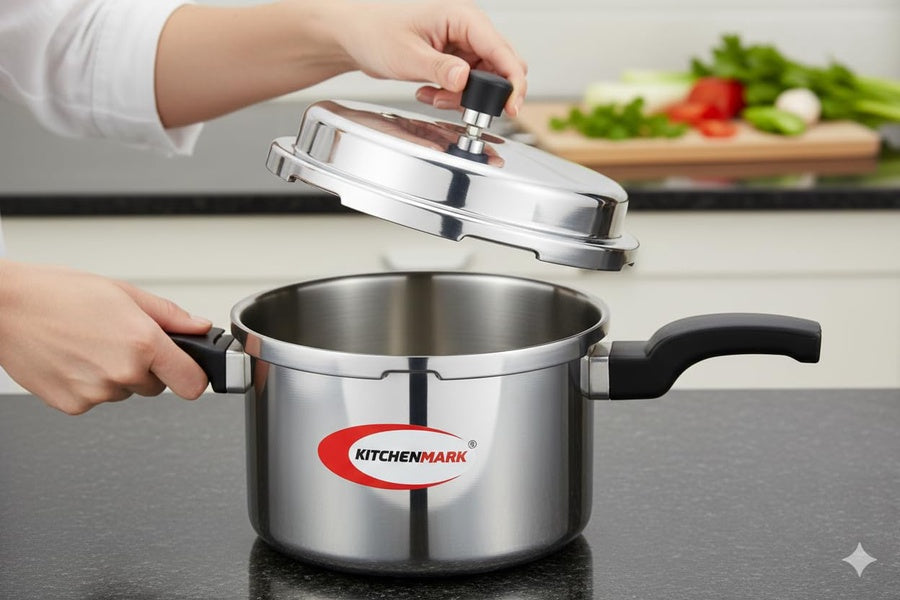 KitchenMark 7.5L Pressure Cooker 6067 | حلة ضغط كيتشن مارك 7.5 لتر