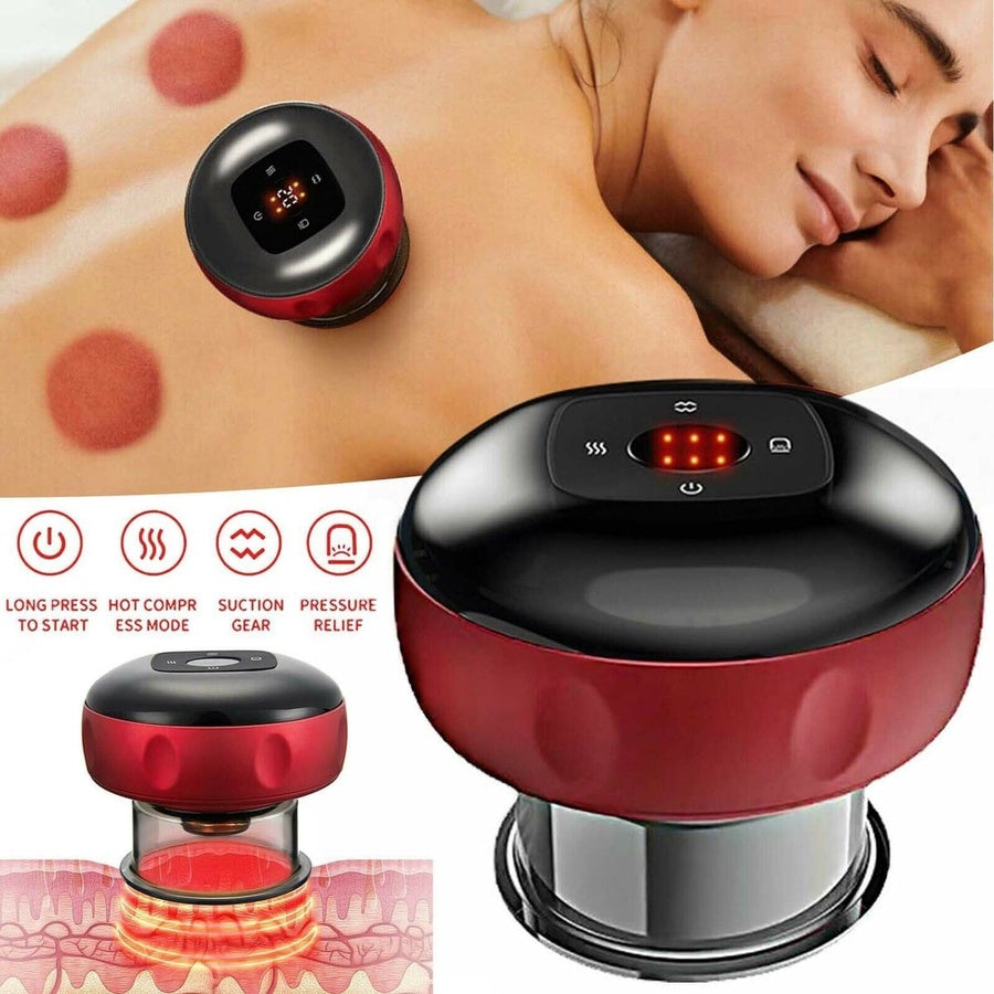 Intelligent Cupping Massager | جهاز مساج وكاسات هوائية ذكي