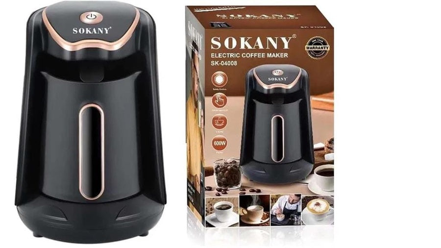 Sokany Electric Turkish Coffee Maker | ماكينة تحضير القهوة التركية الكهربائية
