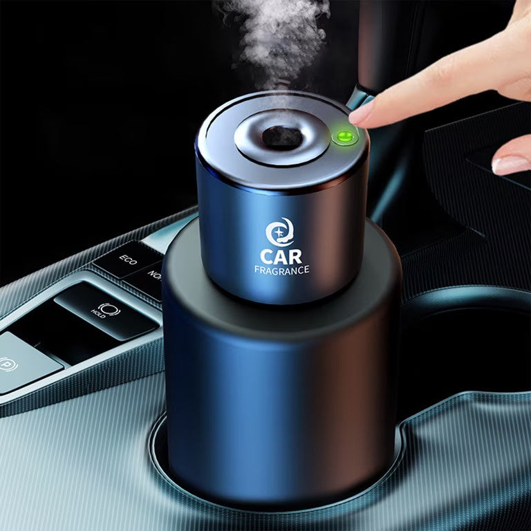 Car Fragrance Humidifier with LED Display | مرطب ومعطر سيارة بإضاءة LED