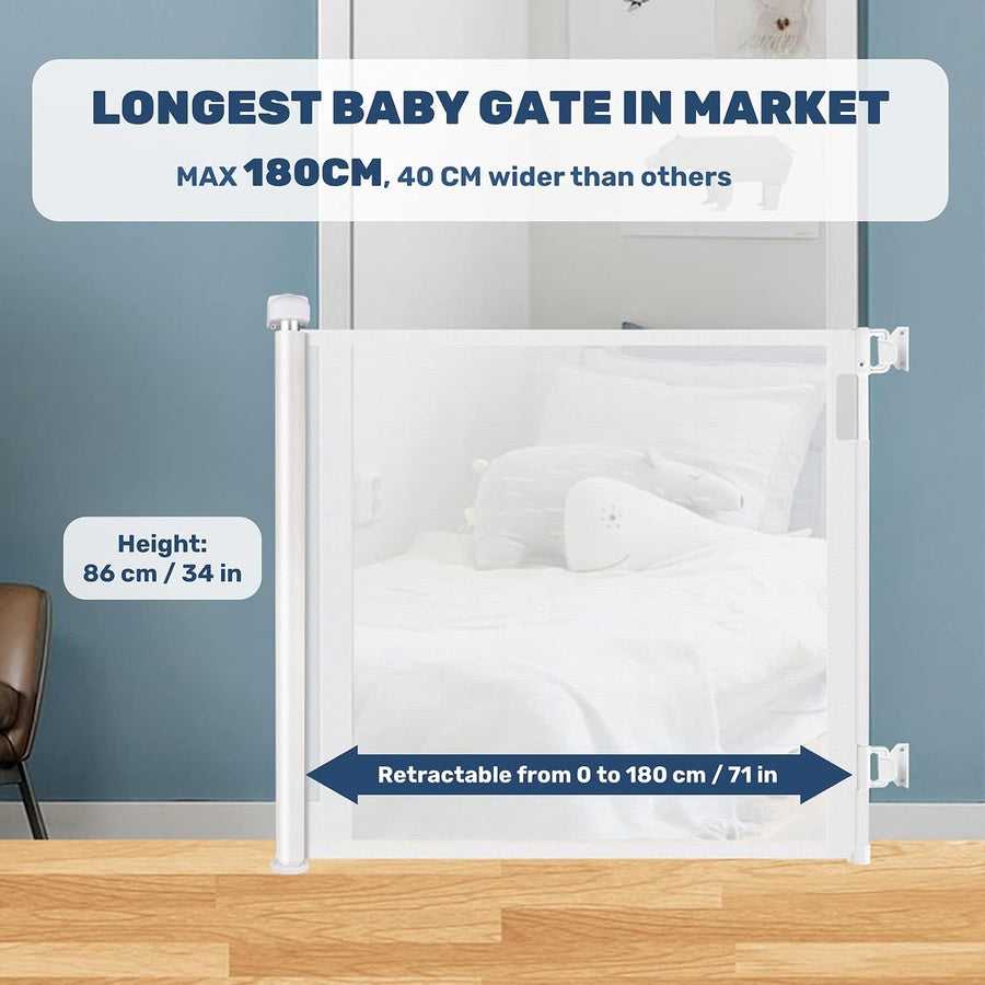 Baby & Pet Safety Gate | حاجز أمان للأطفال والحيوانات الأليفة