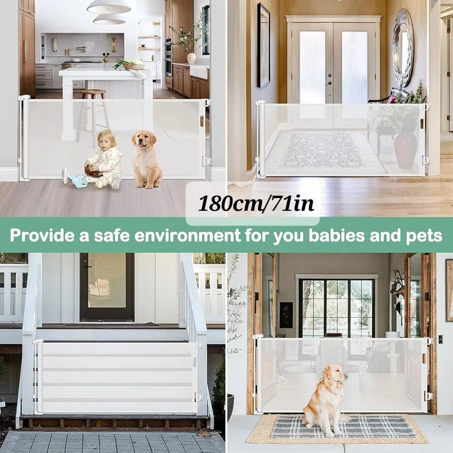Baby & Pet Safety Gate | حاجز أمان للأطفال والحيوانات الأليفة
