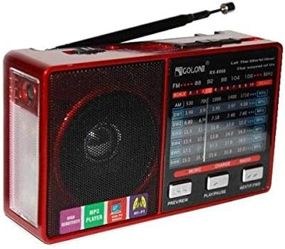 Portable AM/FM Radio | راديو محمول بتصميم كلاسيكي RX-8866BT