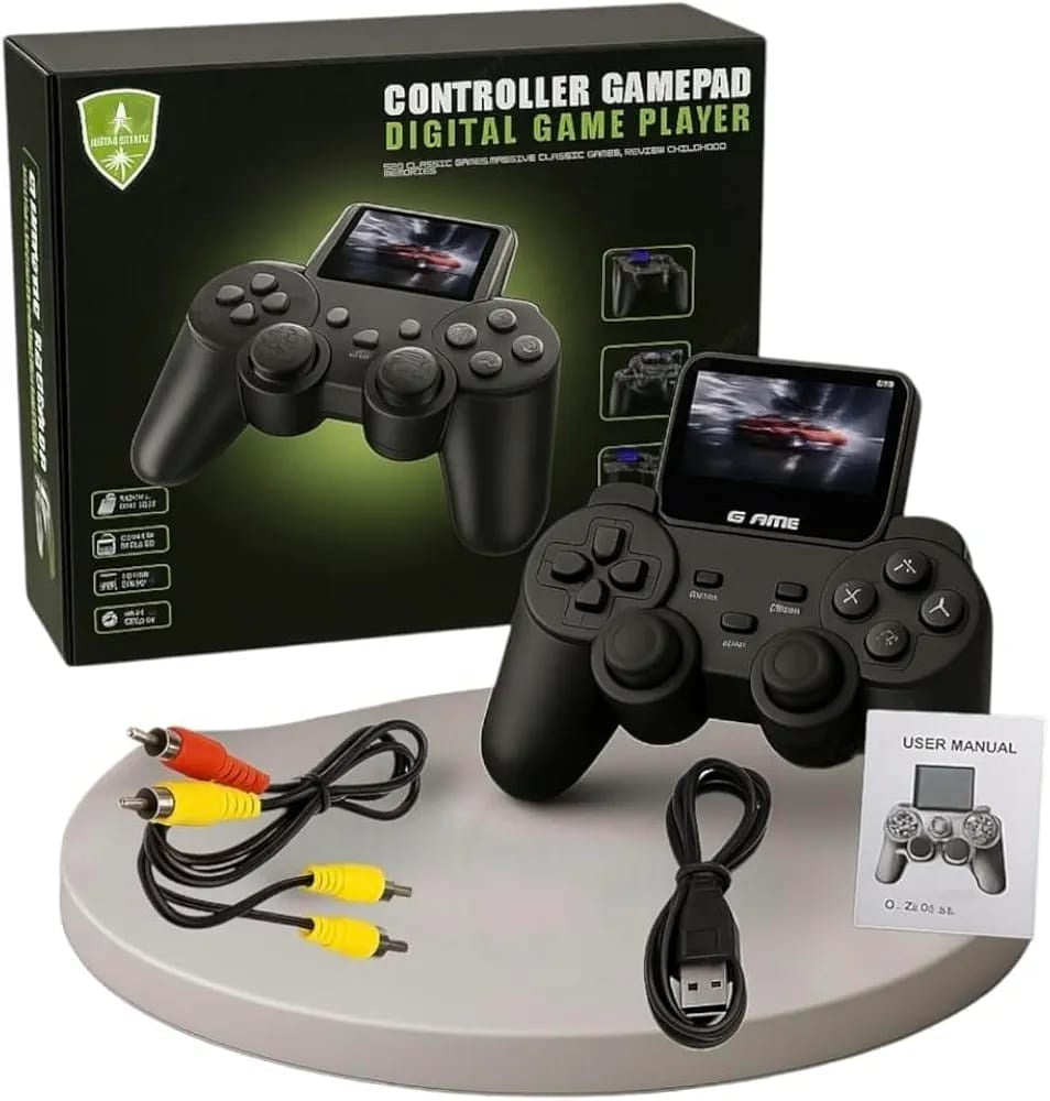 Controller Gamepad Digital Game Player | جهاز ألعاب محمول مع شاشة وإمكانية التوصيل بالتلفزيون