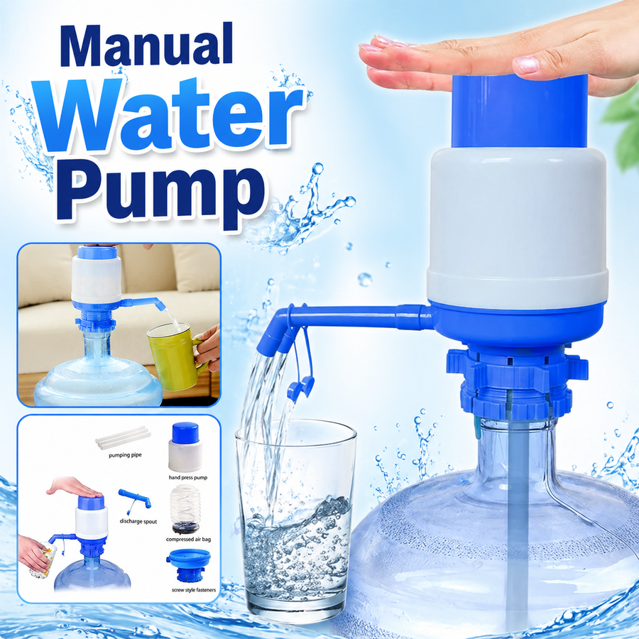 Manual Water Bottle Pump | مضخة مياه يدوية للعبوات الكبيرة