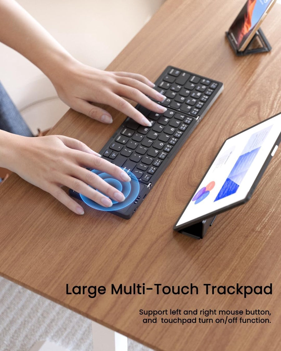 Foldable Portable Keyboard | لوحة مفاتيح قابلة للطي محمولة
