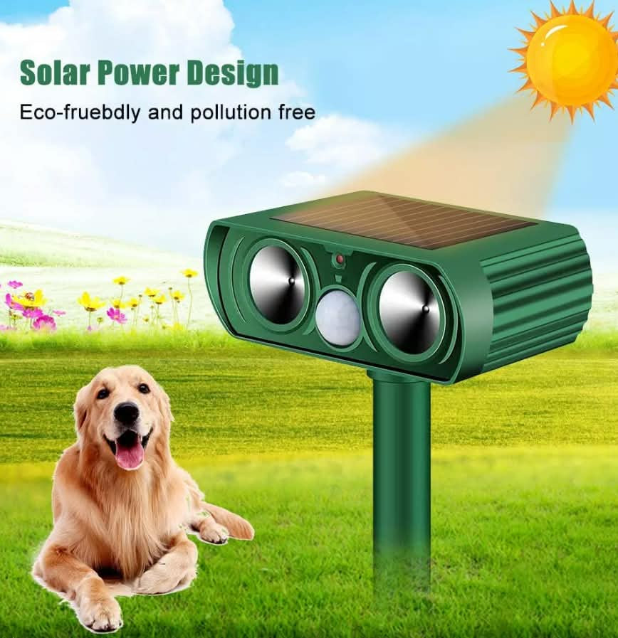 Solar Animal Repellent | جهاز طارد للحيوانات والآفات بالطاقة الشمسية