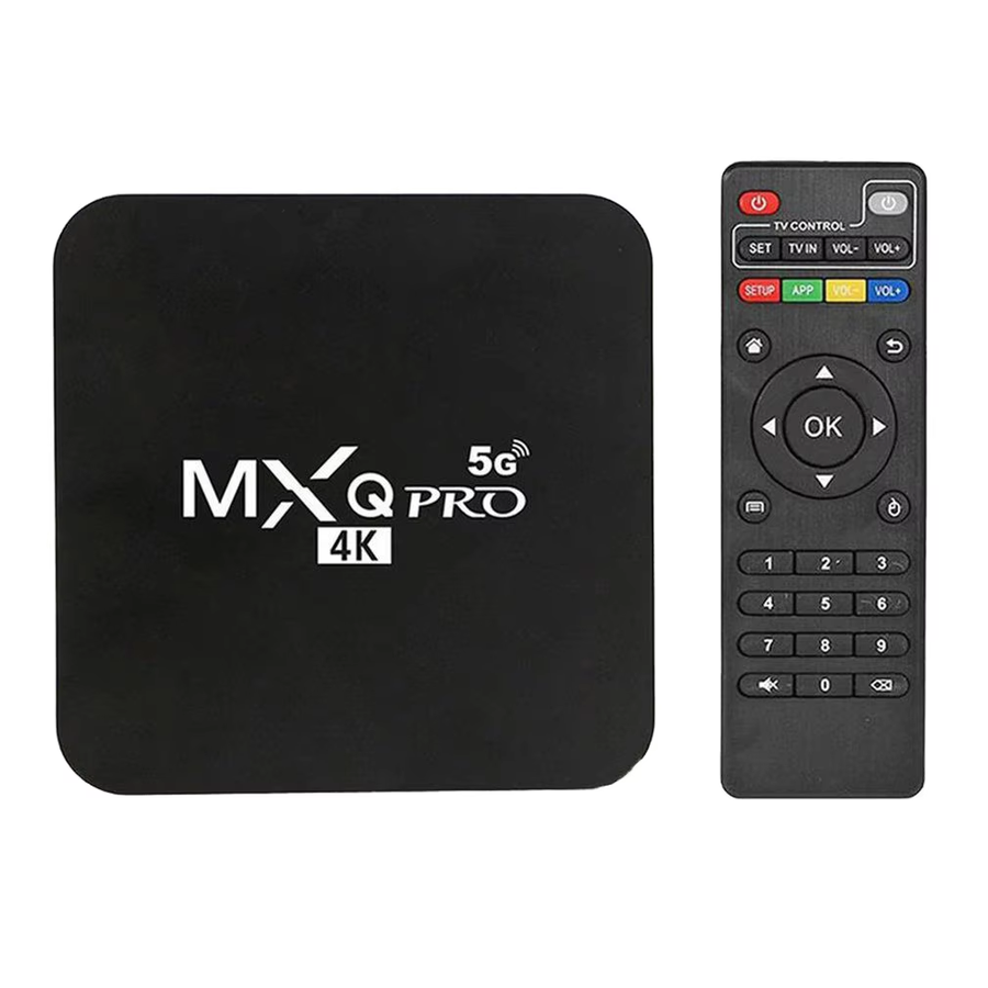 MXQ Pro 5G 4K Android TV Box | جهاز MXQ Pro لتحويل التلفزيون إلى سمارت