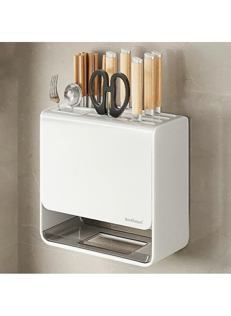 Kitchen Knife & Utensil Holder | حامل سكاكين وأدوات مطبخ منظم