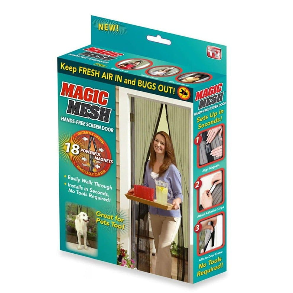 Magnetic Mesh Screen Door | باب شبكي مغناطيسي للحماية من الحشرات