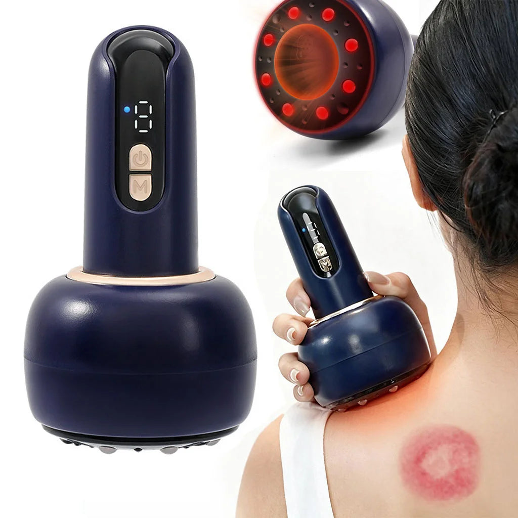 Electric Cupping & Scraping Massager | جهاز مساج كهربائي للحجامة والكشط