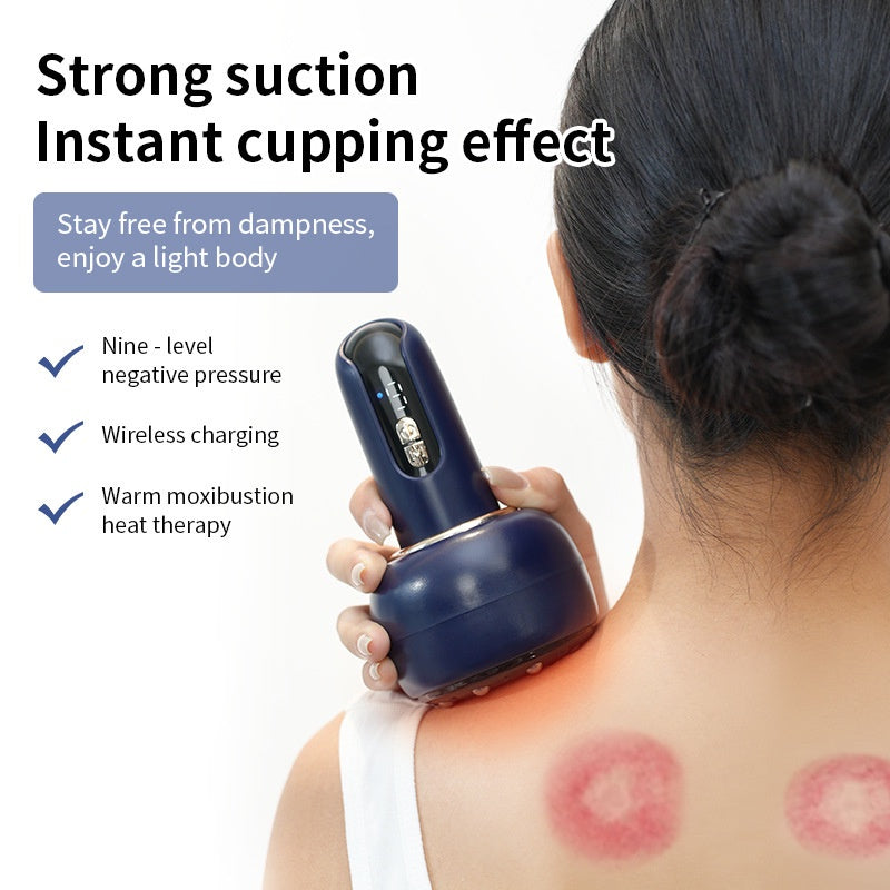 Electric Cupping & Scraping Massager | جهاز مساج كهربائي للحجامة والكشط