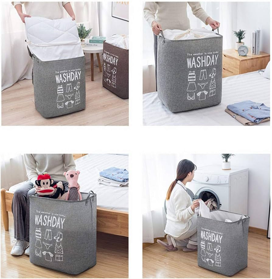 Foldable Laundry Basket | سلة غسيل قابلة للطي