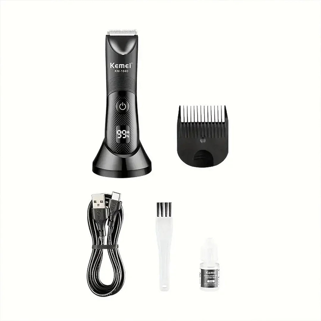 Kemei KM-1840 Rechargeable Trimmer | ماكينة تشذيب وحلاقة للرجال قابلة للشحن