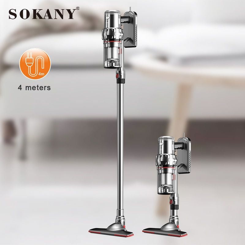 SOKANY SK-3378 Vacuum Cleaner | مكنسة كهربائية يدوية وعصا متعددة الاستخدامات