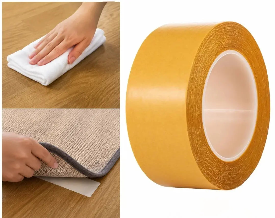 Double Sided Carpet Tape | شريط لاصق مزدوج قوي لتثبيت السجاد