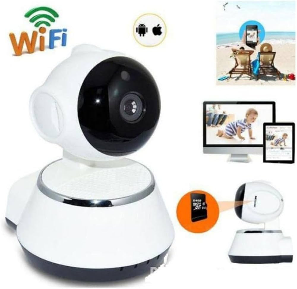 WiFi Smart Net Camera | كاميرا مراقبة ذكية بان وتيلت مع تحكم عن بُعد