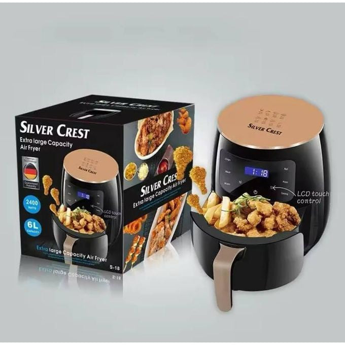 Silver Crest Air Fryer | قلاية هوائية ديجيتال بتقنية الهواء الساخن