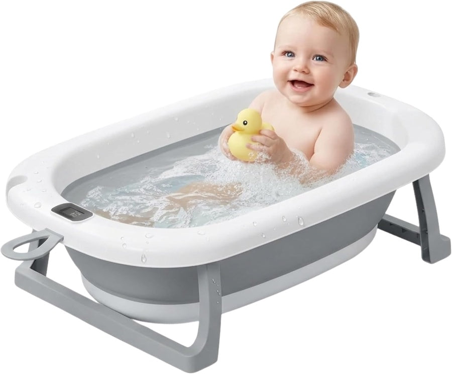 Foldable Baby Bathtub | بانيو أطفال قابل للطي مع تصميم عملي