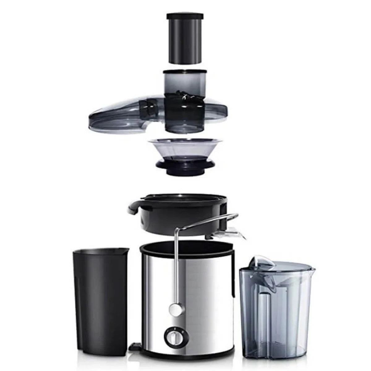 RAF R-2817S Juice Extractor | عصارة فواكه وخضروات كهربائية ستانلس ستيل