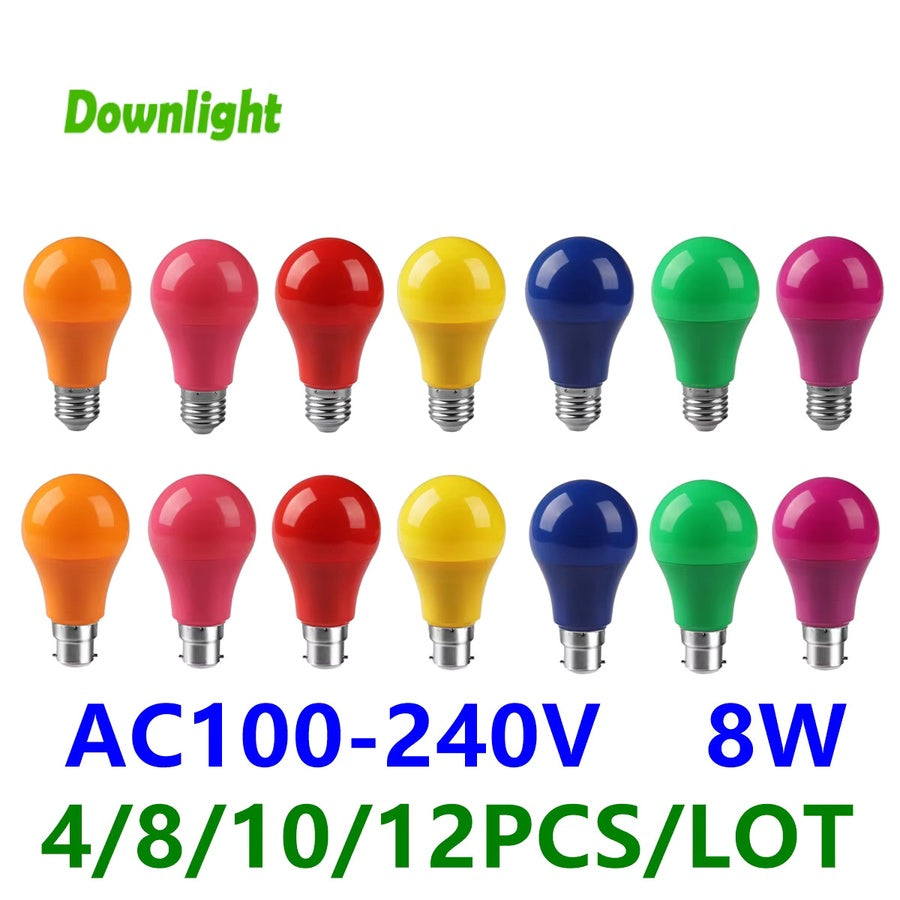 Colorful LED Light Bulb | لمبة LED ملونة للديكور والإضاءة العصرية