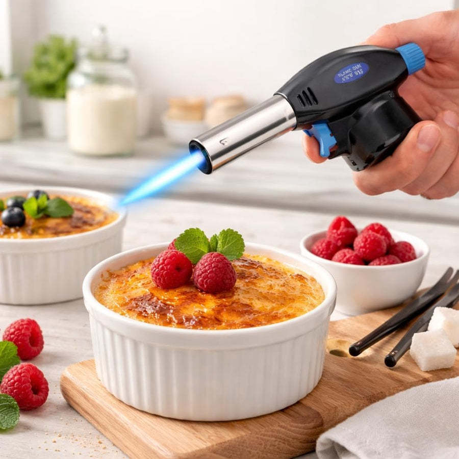 Portable Butane Torch Lighter | ولاعة شعلة غاز محمولة للمطبخ والطبخ