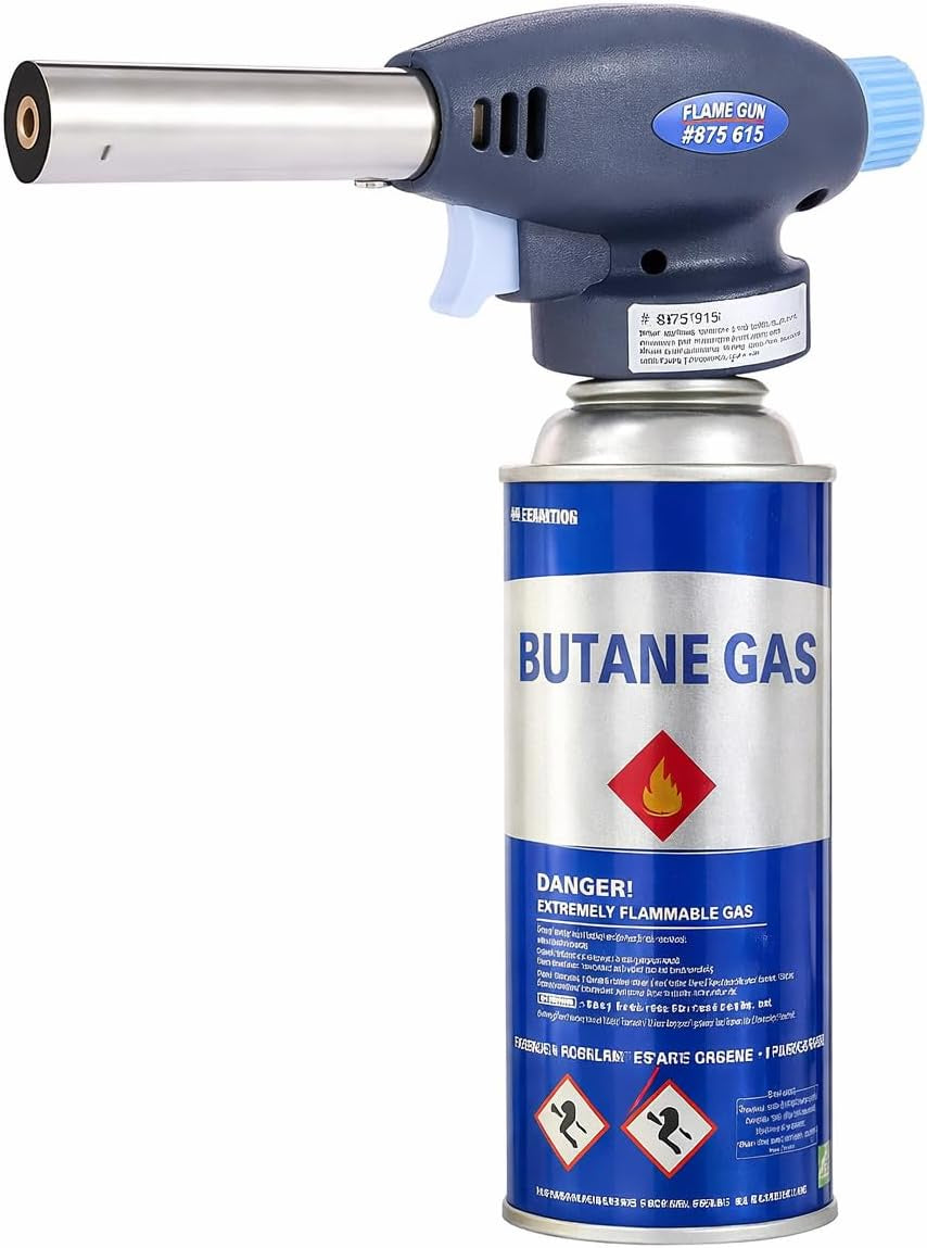 Portable Butane Torch Lighter | ولاعة شعلة غاز محمولة للمطبخ والطبخ
