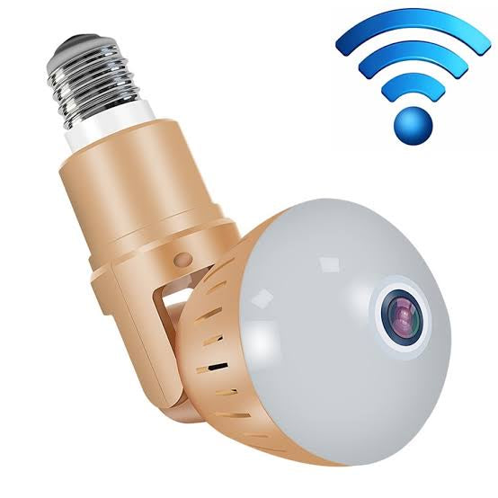 WiFi Light Bulb Security Camera | كاميرا مراقبة مخفية داخل لمبة بإضاءة LED