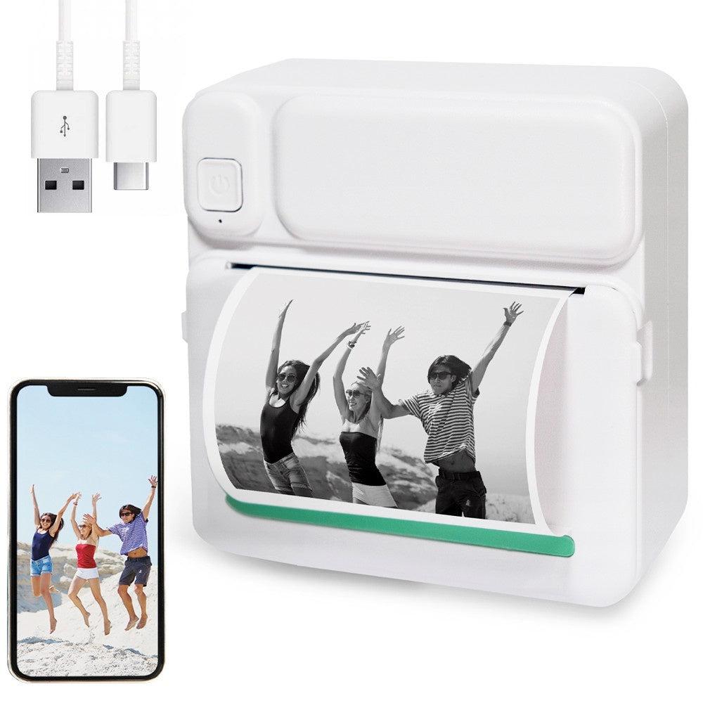 Portable Mini Thermal Printer | طابعة حرارية صغيرة محمولة بالبلوتوث