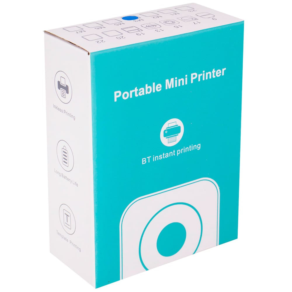 Portable Mini Thermal Printer | طابعة حرارية صغيرة محمولة بالبلوتوث