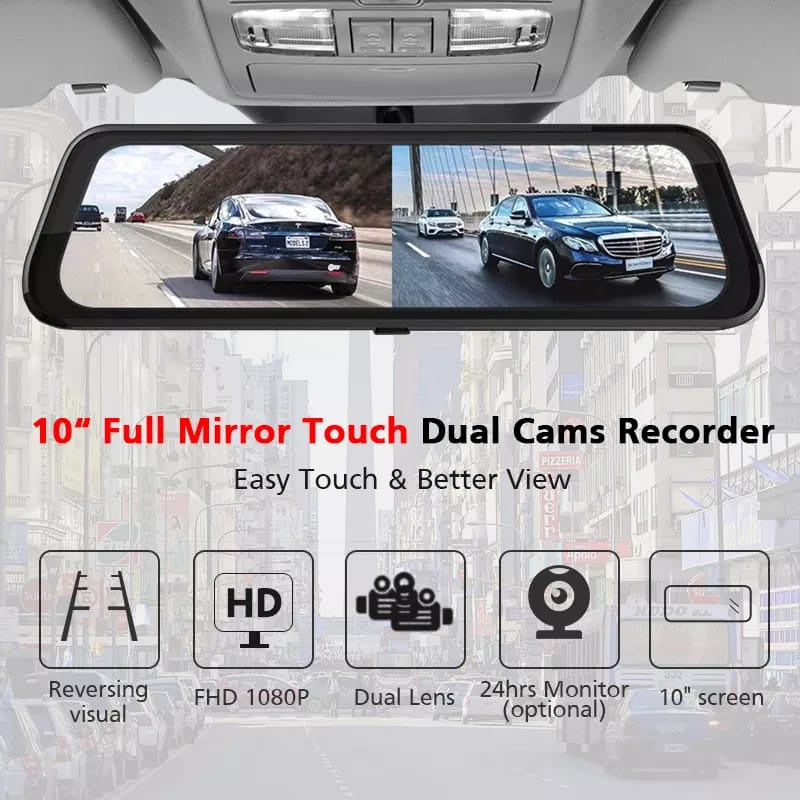 Starlight Night Vision Car DVR | كاميرا مراقبة سيارة برؤية ليلية عالية الوضوح