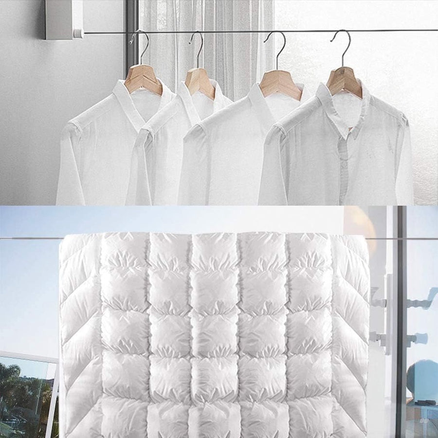 Retractable Wall Mounted Clothesline | حبل غسيل قابل للسحب والتثبيت على الحائط