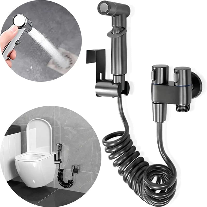 Flexible Bidet Toilet Sprayer | شطاف مرحاض مرن بخرطوم قابل للتمدد