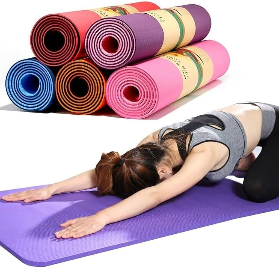 Eco-Friendly Yoga Mat | سجادة يوغا رياضية مريحة ومضادة للانزلاق